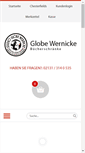 Mobile Screenshot of dieglobewernicke.de